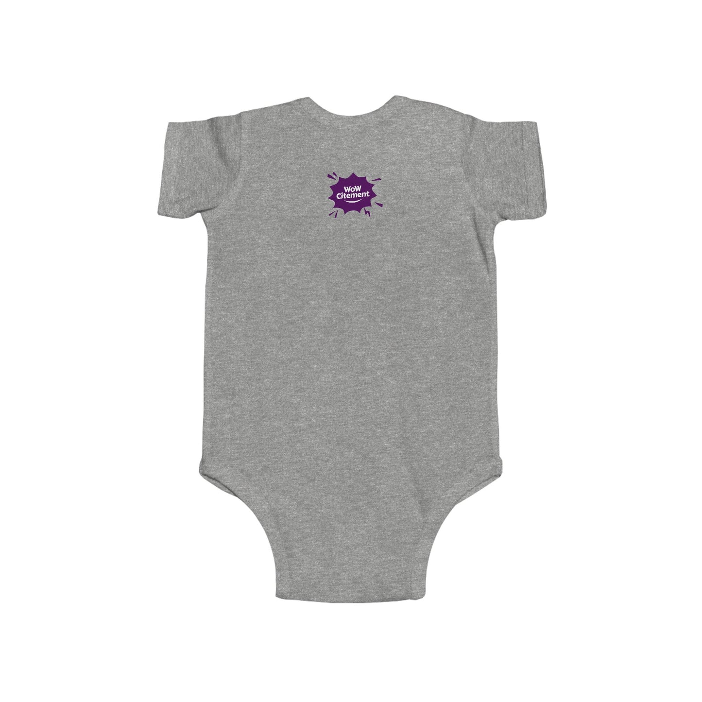 Infant Bodysuit with WoW Citement Design, Baby Gift, Cute Baby Clothes, Newborn Outfit, Fun Baby Shower Gift