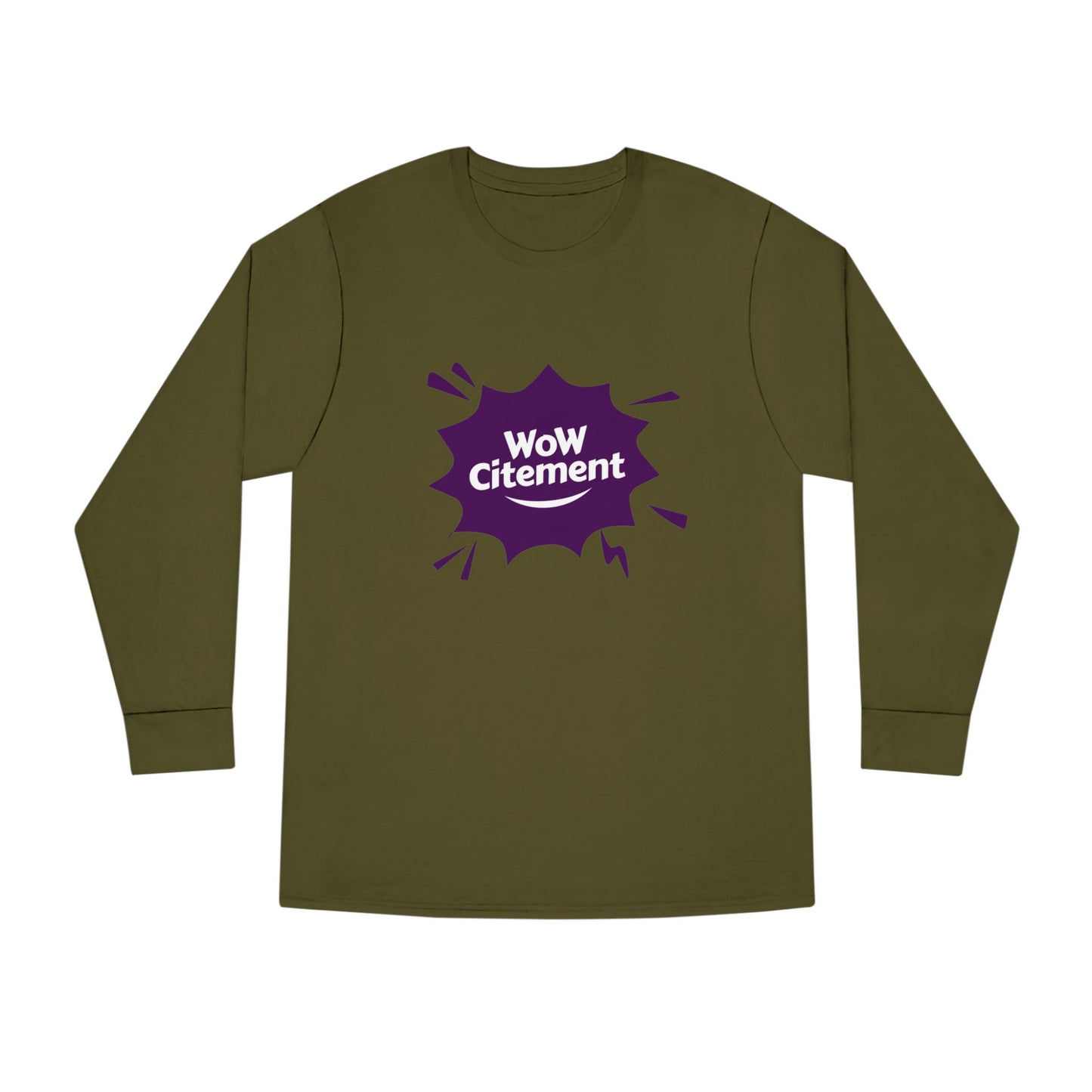Sweatshirt with WoWcitement Design – Cozy Autumn Apparel, Perfect for Fall Inspiration, Seasonal Gift for Friends, Casual Fall Wear