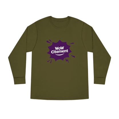 Sweatshirt with WoWcitement Design – Cozy Autumn Apparel, Perfect for Fall Inspiration, Seasonal Gift for Friends, Casual Fall Wear