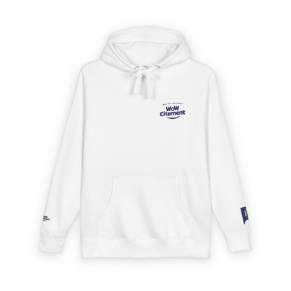 Cozy WoWcitement Unisex Fleece Hoodie, Casual Pullover, Perfect Gift for Him/Her, Soft Sweatshirt for Relaxation, Everyday Comfort Wear.