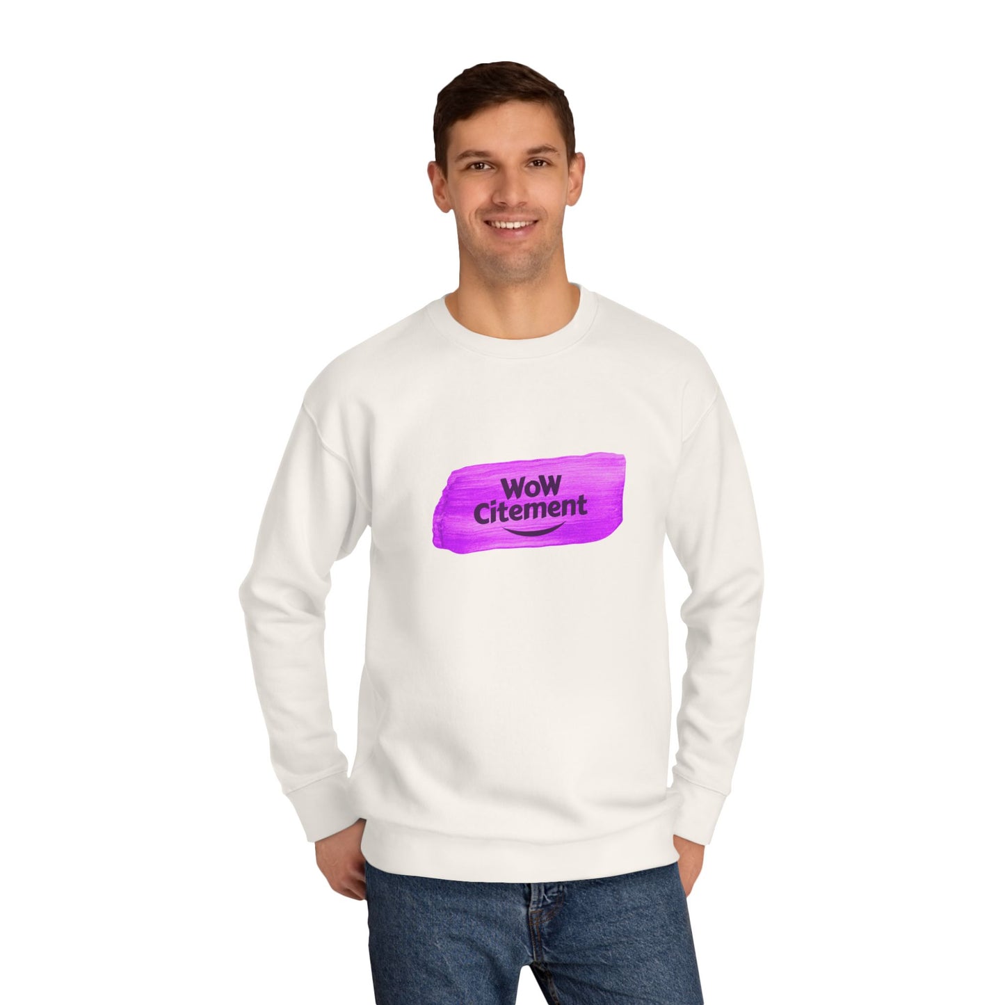 WoWcitement Vibrant  Sweatshirt - Perfect for Everyday Inspiration, Gift for Friends, Cozy Casual Wear, Motivational Apparel, [...]