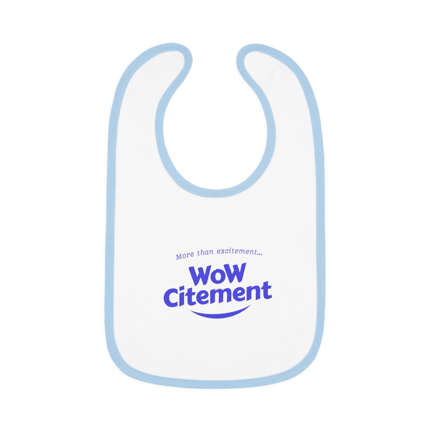 Wowcitement Fun Baby Bib, Feed Time Essentials, Cute Baby Gift, Unique Baby Shower Present, Adorable Toddler Accessory, Parenting Must-Have