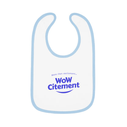 Wowcitement Fun Baby Bib, Feed Time Essentials, Cute Baby Gift, Unique Baby Shower Present, Adorable Toddler Accessory, Parenting Must-Have