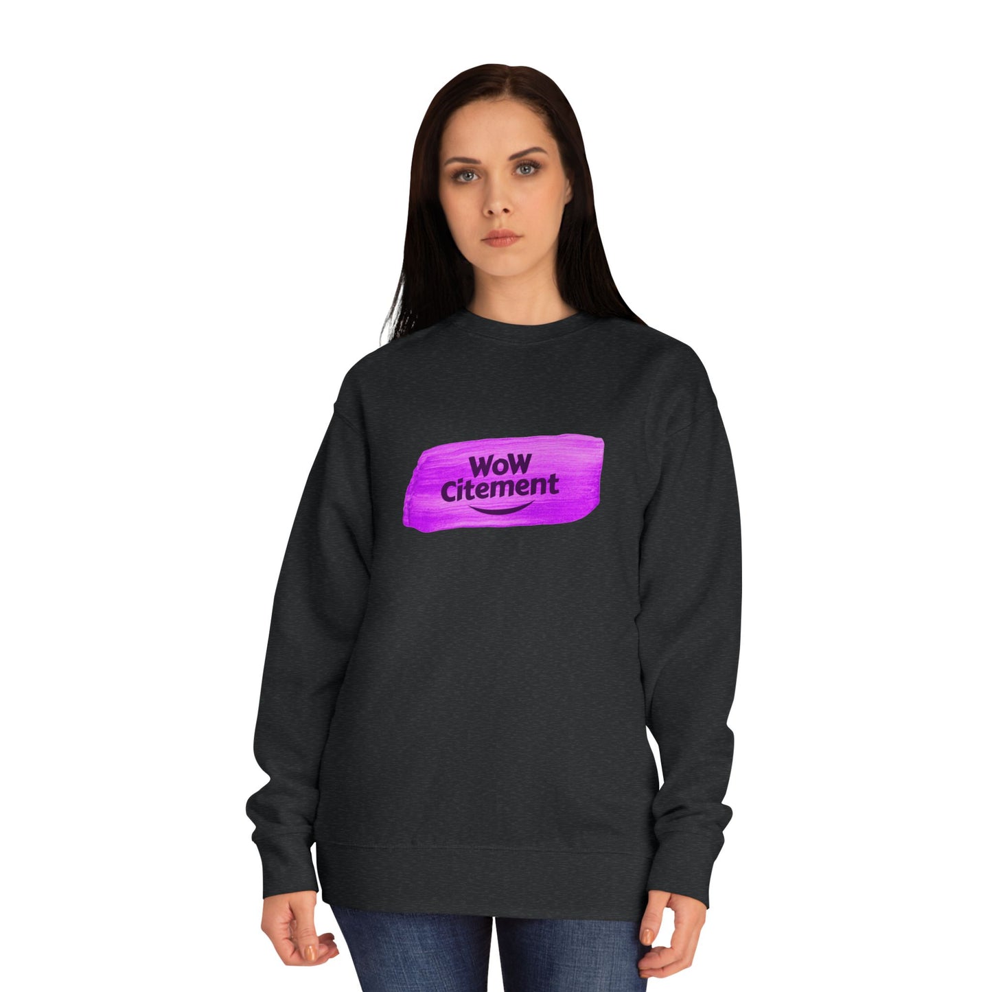 WoWcitement Vibrant  Sweatshirt - Perfect for Everyday Inspiration, Gift for Friends, Cozy Casual Wear, Motivational Apparel, [...]
