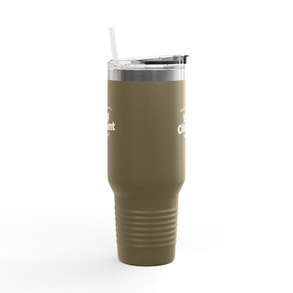 Wowcitement Insulated Travel Mug - Perfect for Coffee Lovers, On-the-Go Hydration, Gift for Travelers, BPA-Free, 40oz