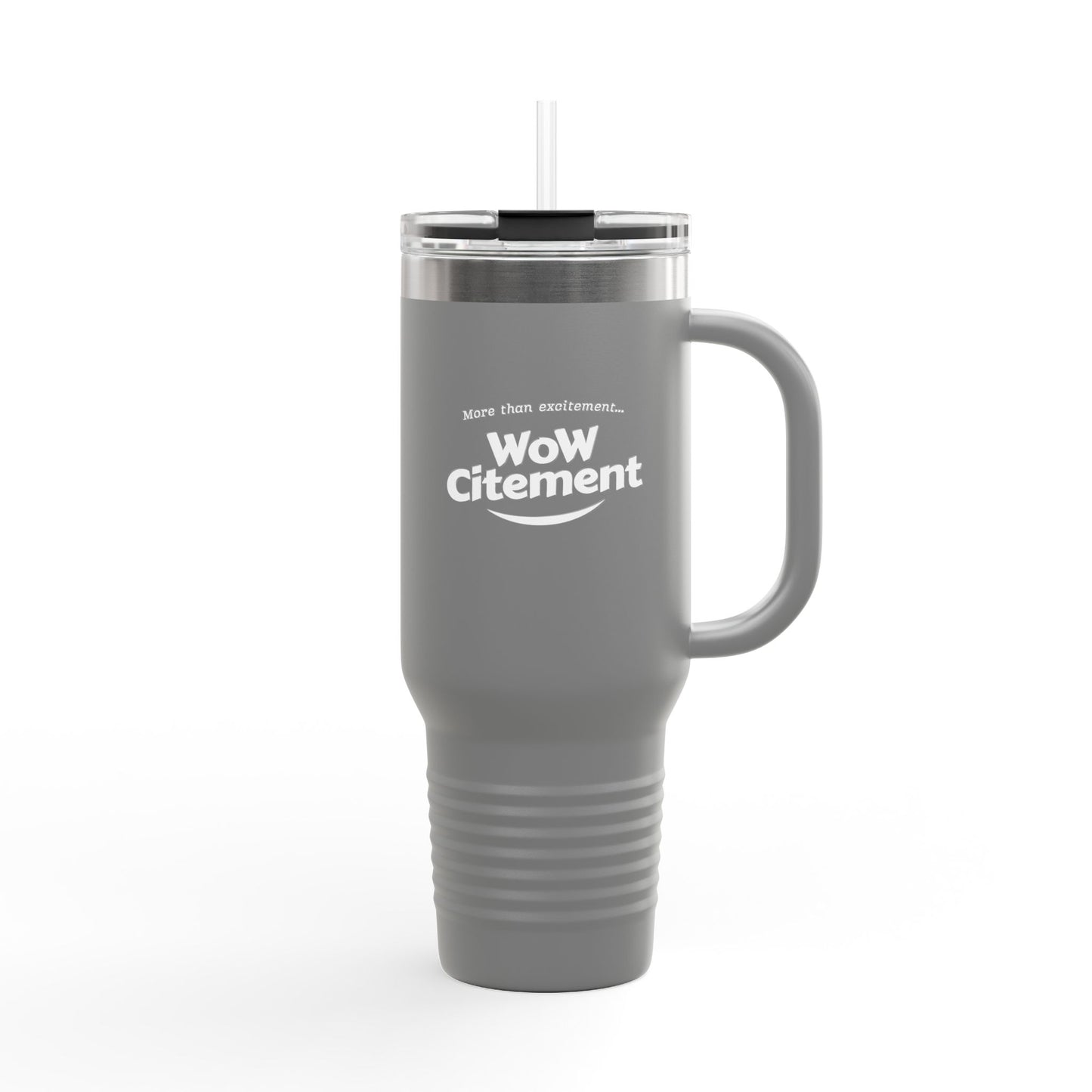 Wowcitement Insulated Travel Mug - Perfect for Coffee Lovers, On-the-Go Hydration, Gift for Travelers, BPA-Free, 40oz