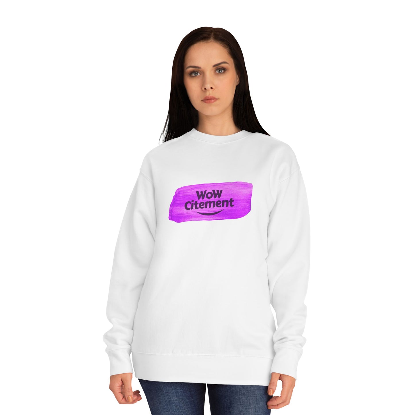WoWcitement Vibrant  Sweatshirt - Perfect for Everyday Inspiration, Gift for Friends, Cozy Casual Wear, Motivational Apparel, [...]