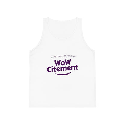 Wowcitement Kid's Jersey Tank Top - Fun Summer Tee, Birthday Gift, Playwear, Casual Outfit, Activewear for Kids