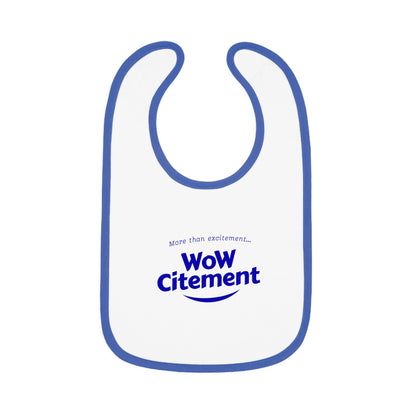 Wowcitement Fun Baby Bib, Feed Time Essentials, Cute Baby Gift, Unique Baby Shower Present, Adorable Toddler Accessory, Parenting Must-Have