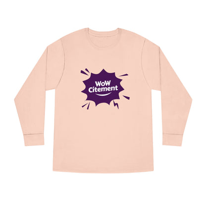 Sweatshirt with WoWcitement Design – Cozy Autumn Apparel, Perfect for Fall Inspiration, Seasonal Gift for Friends, Casual Fall Wear