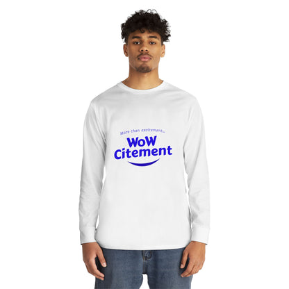 Wowcitement Long Sleeve Crewneck Tee