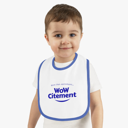 Wowcitement Fun Baby Bib, Feed Time Essentials, Cute Baby Gift, Unique Baby Shower Present, Adorable Toddler Accessory, Parenting Must-Have