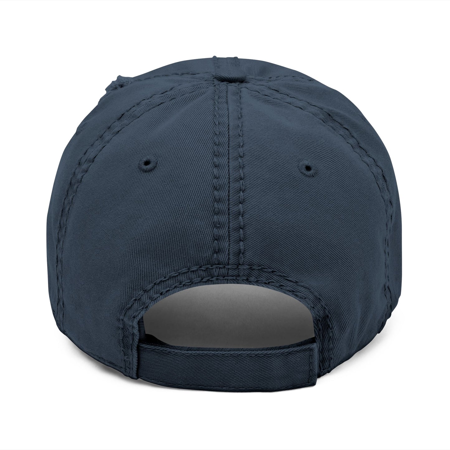 Distressed Dad Hat with WoW Citement Embroidery, Relaxed Cap for Comfy Style, Gift for Fathers Day, Casual Fashion Accessory