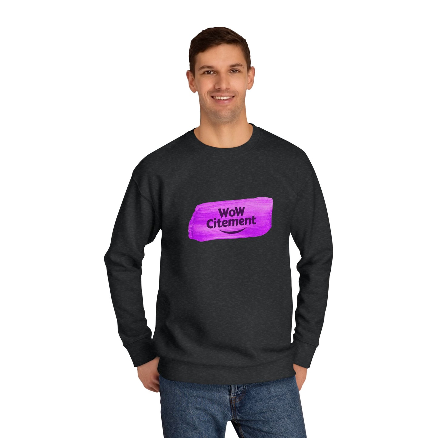 WoWcitement Vibrant  Sweatshirt - Perfect for Everyday Inspiration, Gift for Friends, Cozy Casual Wear, Motivational Apparel, [...]