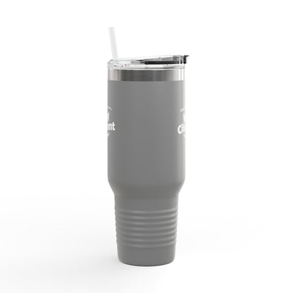 Wowcitement Insulated Travel Mug - Perfect for Coffee Lovers, On-the-Go Hydration, Gift for Travelers, BPA-Free, 40oz