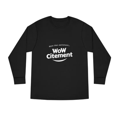 Wowcitement Long Sleeve Crewneck Tee