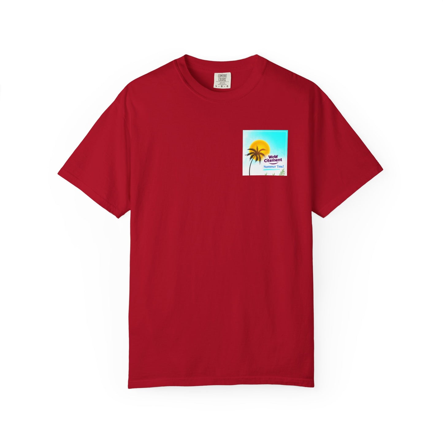 WOWcitement Summer Vibes T-Shirt, Relaxed Fit Tee, Beachwear, Vacation Shirt, Festival Apparel, Gift for Beach Lovers
