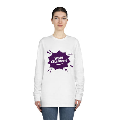 Sweatshirt with WoWcitement Design – Cozy Autumn Apparel, Perfect for Fall Inspiration, Seasonal Gift for Friends, Casual Fall Wear