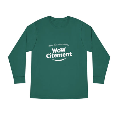 Wowcitement Long Sleeve Crewneck Tee